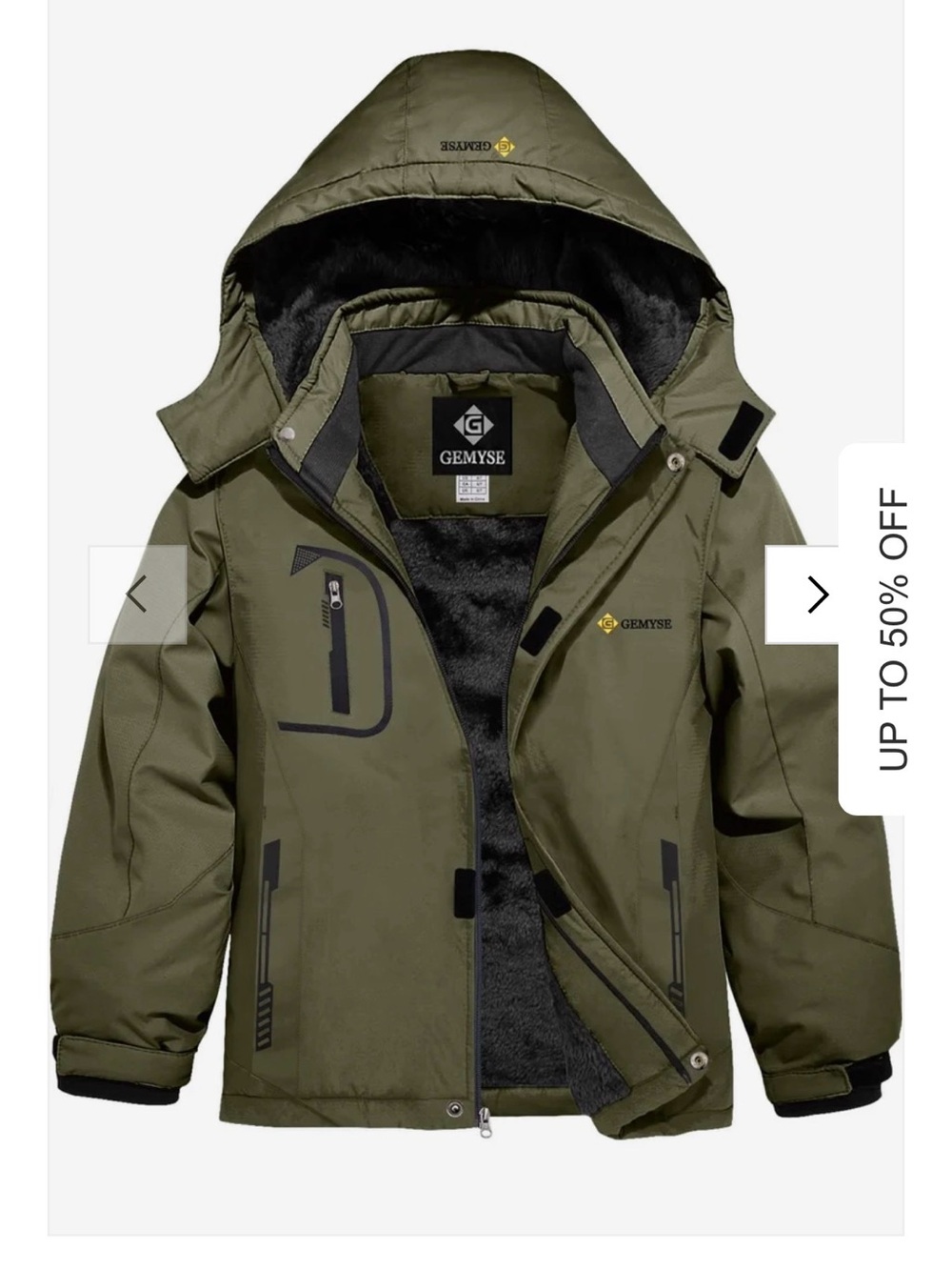 Youth GEMYSE Ski Jacket Puffer